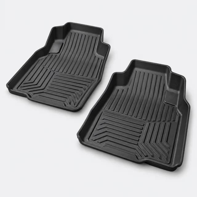 Sculpted all-weather rubber floor liners